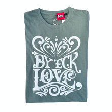 Load image into Gallery viewer, By Eck Love T-Shirt - Unisex - Dusty Green - 44 Ideas
