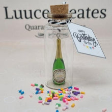 Load image into Gallery viewer, Birthday Prosecco - Happy Birthday to you - Bottle Keepsake - Luuce Creates