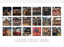 Load image into Gallery viewer, The Otley Run Pubs Art Print - A4 - RJHeald Photography - Leeds Gift Idea