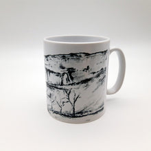 Load image into Gallery viewer, Mug - Malham Cove - Pencil Drawn Illustration - Carbon Art