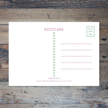 Load image into Gallery viewer, Horsforth Landmarks Postcard - tourism poster inspired - Sweetpea and Rascal - Yorkshire Greetings