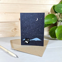 Load image into Gallery viewer, Lost In The Stars Greetings Card with Enamel Pin - greetings card Set- Or8 Design