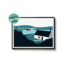 Load image into Gallery viewer, Church Island - Screen Print 30cm x 40cm - Or8 Design