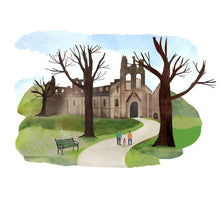 Load image into Gallery viewer, Kirkstall Abbey - Illustrator Kate - A4 print
