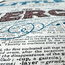 Load image into Gallery viewer, Dictionary Page Print - Though she be but little she is fierce - Midsummer Nights Dream / Shakespeare Quote - Turn the Page Design