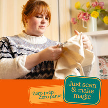 Load image into Gallery viewer, Craft Kit - Learn To Sew Your Own Embroidered Flowers Craft Kit - Beginners Sewing Kit - Let's Make & Do