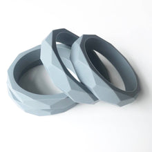 Load image into Gallery viewer, Teething Bangle - Grey - Mama Knows