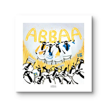Load image into Gallery viewer, Print - Abbaa - Sheep Puns - Abba - Mervyn Tay Art