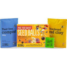 Load image into Gallery viewer, Make Your Own Seedball Kit - Wildflowers for Bees - Seedball