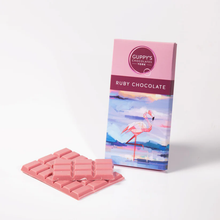 Load image into Gallery viewer, Chocolate Bar - Ruby Chocolate - Guppys Chocolate