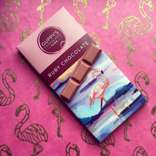 Load image into Gallery viewer, Chocolate Bar - Ruby Chocolate - Guppys Chocolate