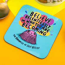 Load image into Gallery viewer, Coaster - The Barnacle of Self Belief - Katie Abey - Self Care