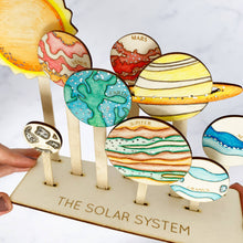 Load image into Gallery viewer, Paint Your Own Solar System Craft Kit - Childrens Activities - Cotton Twist