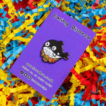 Load image into Gallery viewer, Eating Disorca - Eating Disorder Enamel Pin - Invisible Illness Club - Innabox