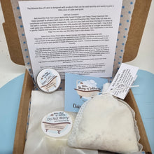 Load image into Gallery viewer, Bitesize Box of Calm - pampering bath and body gift set - Little Shop of Lathers