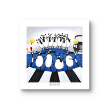 Load image into Gallery viewer, Print - The Bleatles - Sheep Puns - Beatles - Mervyn Tay Art