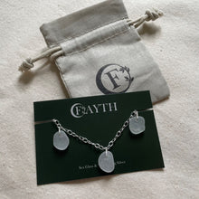 Load image into Gallery viewer, Sea Glass Bracelet - Sterling Silver - various colours - Fayth Seaglass