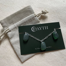 Load image into Gallery viewer, Sea Glass Bracelet - Sterling Silver - various colours - Fayth Seaglass