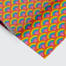 Load image into Gallery viewer, Gift Wrap - Rainbow Pattern Gift Wrap - Studio Boketto