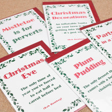Load image into Gallery viewer, Cheeky Christmas Card - Mistletoe is for perverts - Coulson Macleod