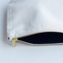 Load image into Gallery viewer, 'Make Me Up Before You Go-Go' Make Up Bag - Wham inspired puns - Cosmetic Bag - Of Lime & Lemons