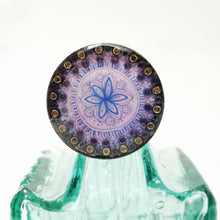 Load image into Gallery viewer, Adjustable Ring - Illustration - Resin Beaded Jewellery - Silver Plated Ring - Nimanoma