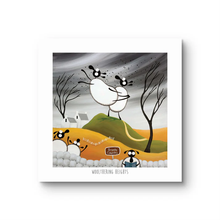 Load image into Gallery viewer, Print - Woolthering Heights - Sheep Puns - Wuthering Heights - Mervyn Tay Art