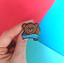 Load image into Gallery viewer, Hearing Impaired Enamel Pin - Hearing Imbeared - Chronic Illness - Invisible Illness Club - Innabox