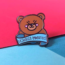 Load image into Gallery viewer, Visually Impaired Enamel Pin - Visually Imbeared - Chronic Illness - Invisible Illness Club - Innabox