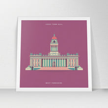 Load image into Gallery viewer, The Town Hall, Leeds - Square Print - Empty Insides Art