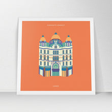 Load image into Gallery viewer, Kirkgate Market, Leeds - Square Print - Empty Insides Art