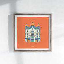 Load image into Gallery viewer, Kirkgate Market, Leeds - Square Print - Empty Insides Art