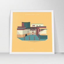Load image into Gallery viewer, Brudenell Social Club, Leeds - Square Print - Empty Insides Art