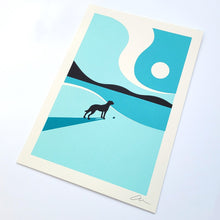 Load image into Gallery viewer, Last Trip of the Summer - Blue - A4 print series - 3 designs to choose - Or8Design