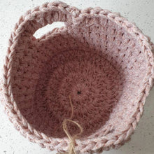 Load image into Gallery viewer, Crochet Storage Basket - Crochet Plant Pot - Best Efforts