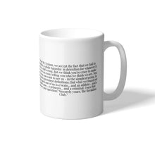 Load image into Gallery viewer, Movie Dictionary Description Quote Mug - The Breakfast Club - Movie Prints by Zwag