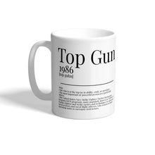 Load image into Gallery viewer, Movie Dictionary Description Quote Mug - Top Gun - Movie Prints by Zwag