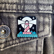Load image into Gallery viewer, Lighthouse Enamel Pin - Or8 Design - outdoors, adventure