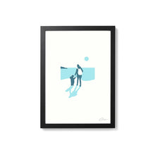 Load image into Gallery viewer, Take My Hand, I'll Show You The Way - A4 Screen Print - Or8 Design