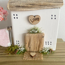 Load image into Gallery viewer, Washday Wooden Cottage - White Washday Cottage - Tina's Lovely Creations