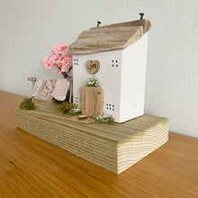 Load image into Gallery viewer, Washday Wooden Cottage - White Washday Cottage - Tina's Lovely Creations