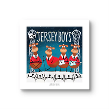 Load image into Gallery viewer, Print - Jersey Boys - Cow Puns - Mervyn Tay Art
