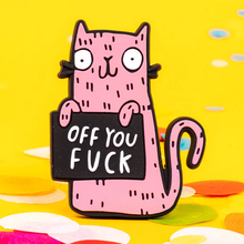 Load image into Gallery viewer, Sweary Cat Fridge Magnets - Katie Abey - sweary cats - caution: bad language!