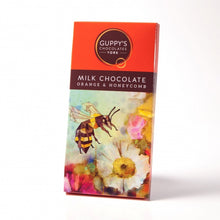 Load image into Gallery viewer, Chocolate Bar - Milk Chocolate - Orange and Honeycomb - Guppys Chocolate