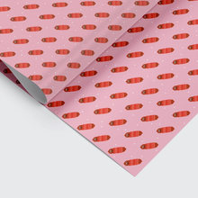 Load image into Gallery viewer, Christmas Gift Wrap - Pigs in Blankets - Studio Boketto