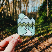 Load image into Gallery viewer, Embroidered Iron On Patch - Great Outdoors - Or8 Design