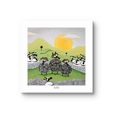 Load image into Gallery viewer, Print - Rambo - Sheep Puns - Mervyn Tay Art