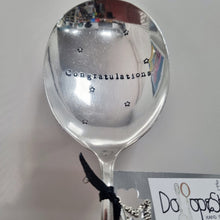 Load image into Gallery viewer, Congratulations - stamped spoon - Dollop and Stir