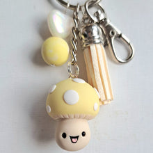 Load image into Gallery viewer, Toadstool bag charm / keyring - Pins and Noodles