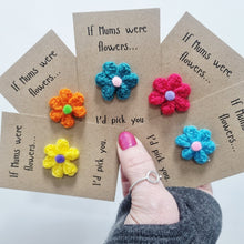 Load image into Gallery viewer, If Mums were flowers - Pocket Hug - Crochet keepsake - Best Efforts